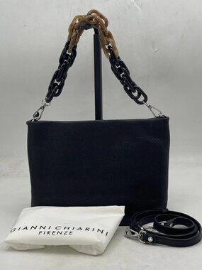 Gianni Chiarini Women's Brenda Shoulder Bag Black BS8265